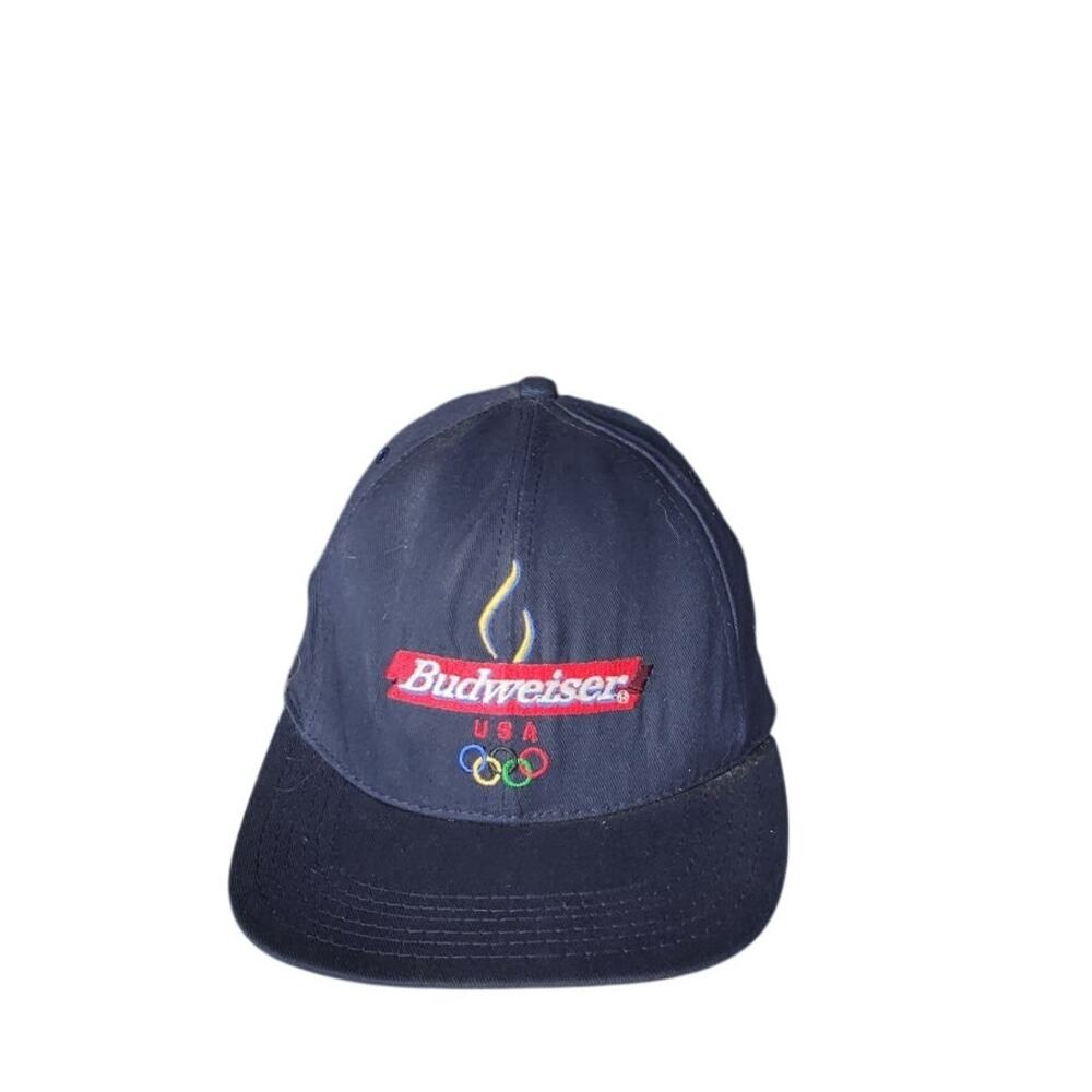 Vintage 1996 Budweiser Olympic Snapback Hat